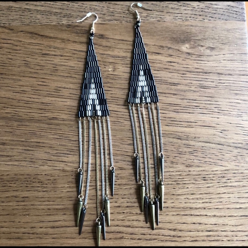 Top shop dangle earrings